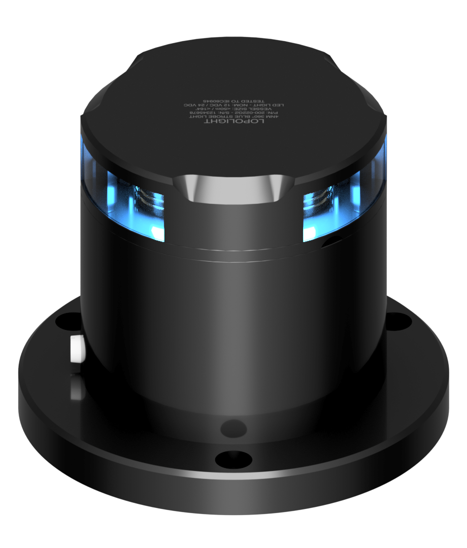 4nm 360° Blue strobe, Ex Zone 1&2 4nm 360° Blue strobe, Ex Zone 1&2